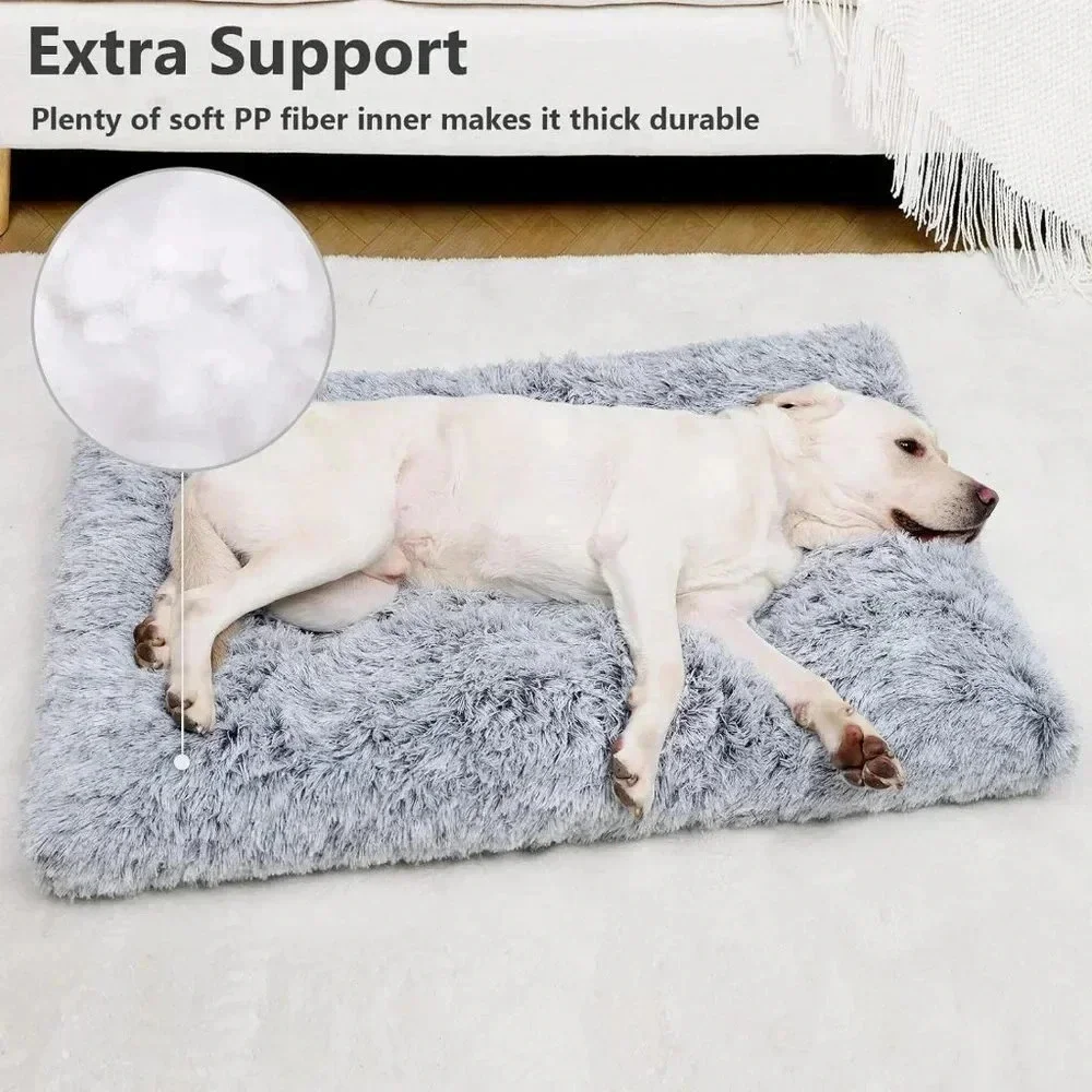 Dog Crate Bed Pad - Ultra Soft, Plush, and Versatile